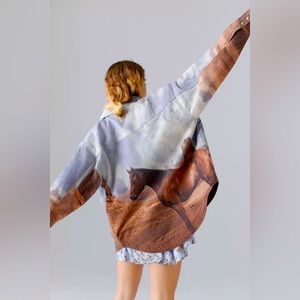 BDG Rayne Boyfriend Twill Shirt Jacket NWT Size XS